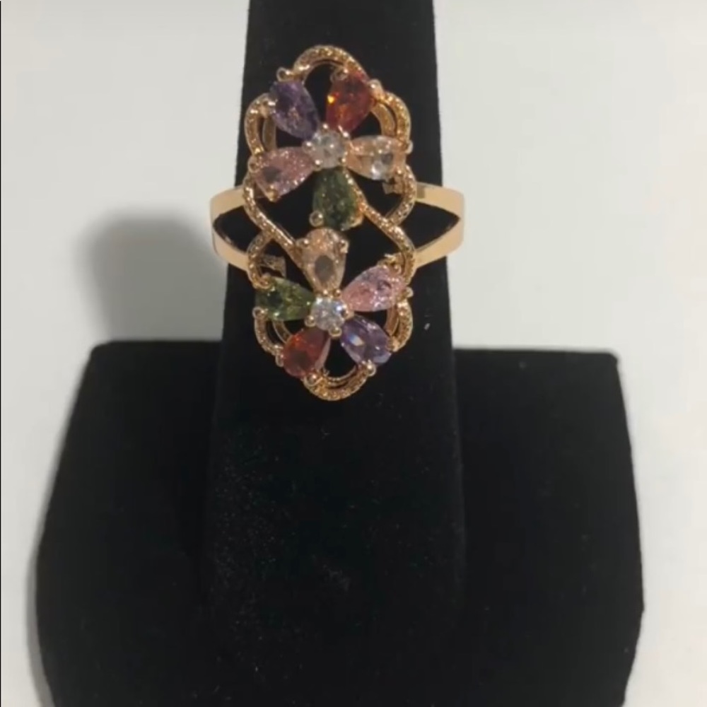FLOWER RING - Picture 2 of 2